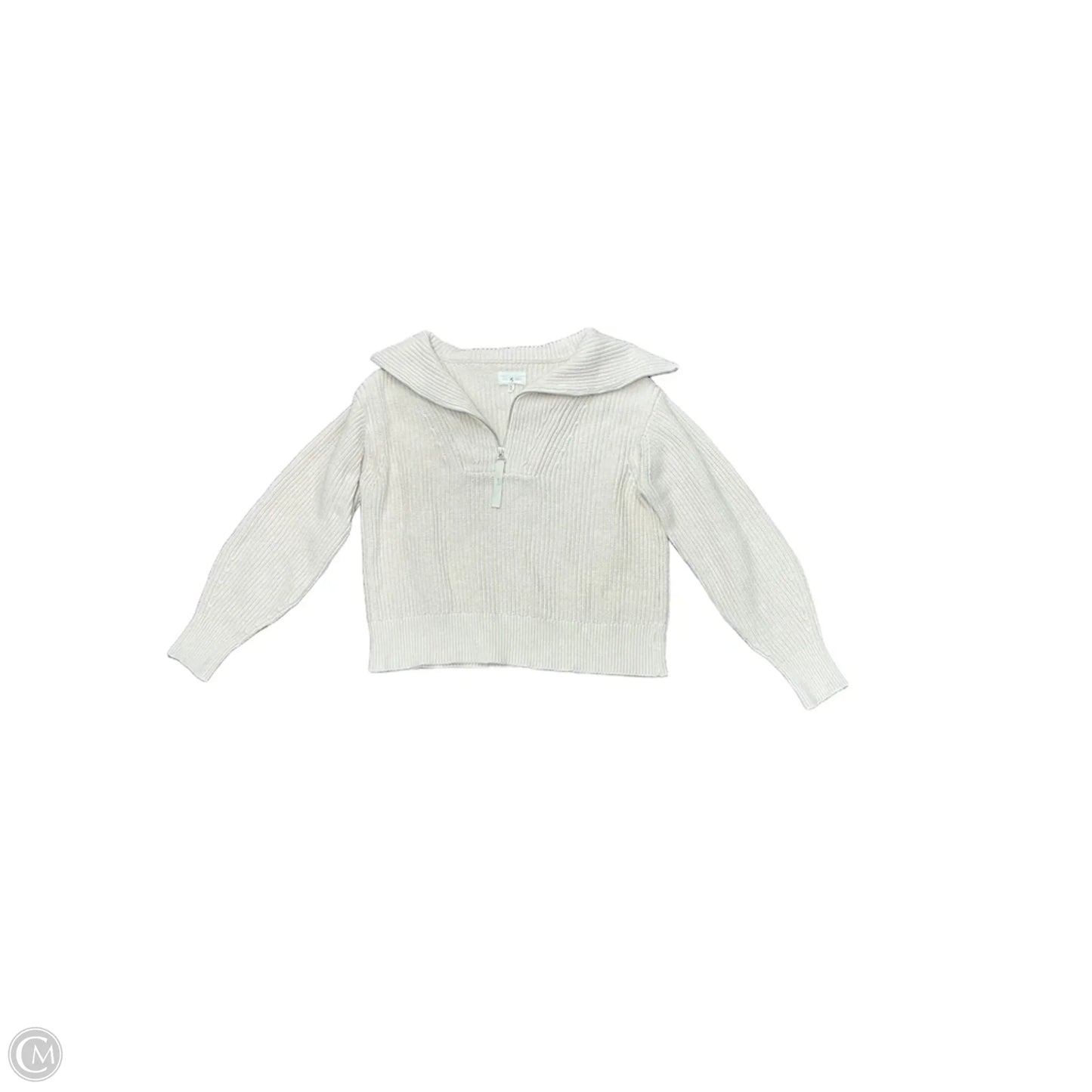 Top Long Sleeve By Lou And Grey In Cream, Size: S