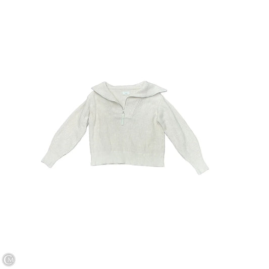 Top Long Sleeve By Lou And Grey In Cream, Size: S