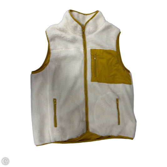 Vest Faux Fur & Sherpa By Entro In Multi-colored, Size: L