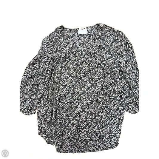 Top Long Sleeve By Maurices In Multi-colored, Size: 3x