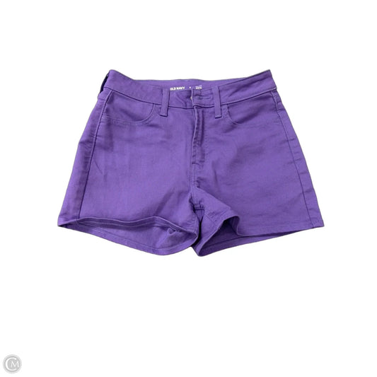 Shorts By Old Navy In Purple Denim, Size: 2