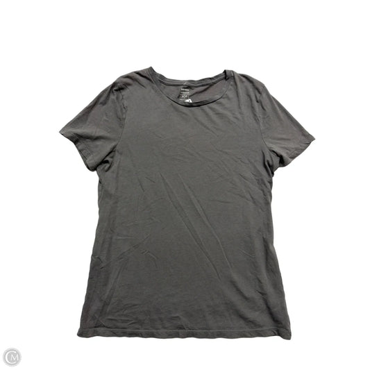 Top Short Sleeve Basic By Old Navy In Grey, Size: Sp