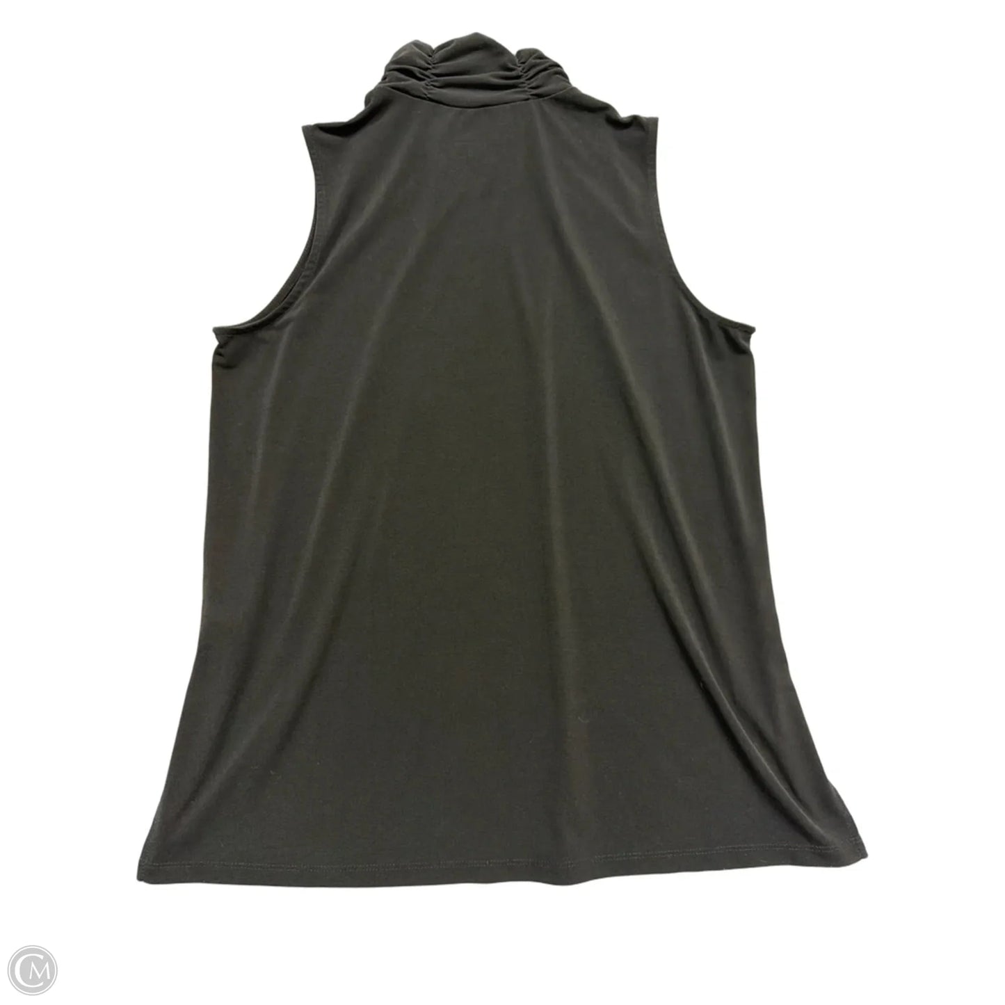 Top Sleeveless By Susan Graver In Black, Size: L