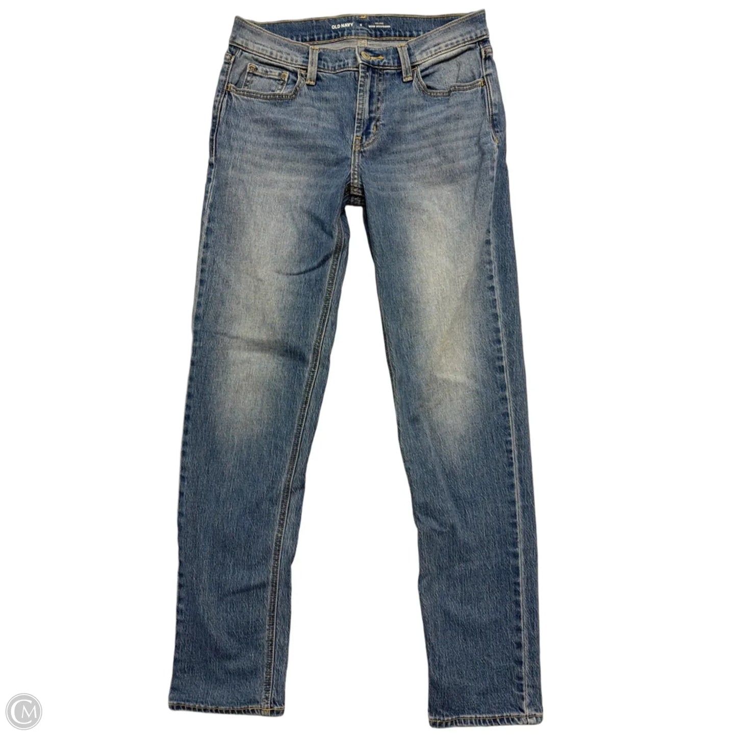 Jeans Straight By Old Navy In Blue Denim, Size: 0