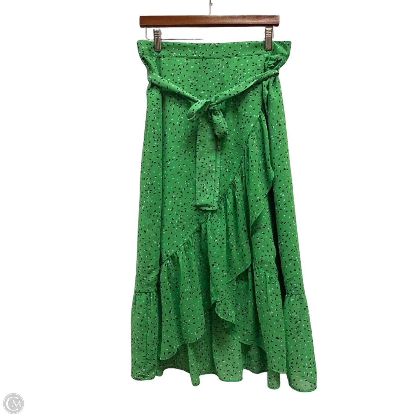 Skirt Maxi By Ann Taylor In Green, Size: S