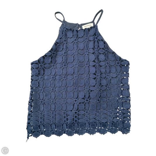 Tank Top By Monteau In Navy, Size: M