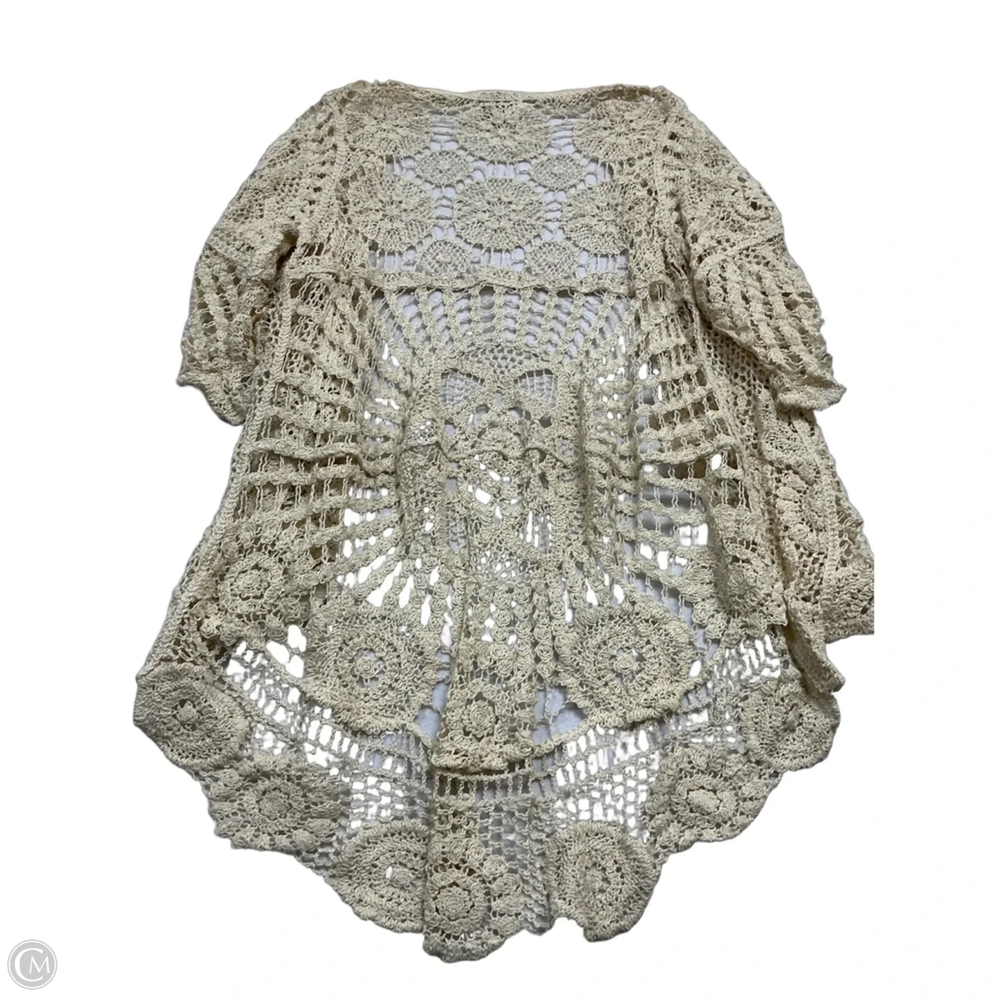 Kimono By Nina Leonard In Cream, Size: Xl