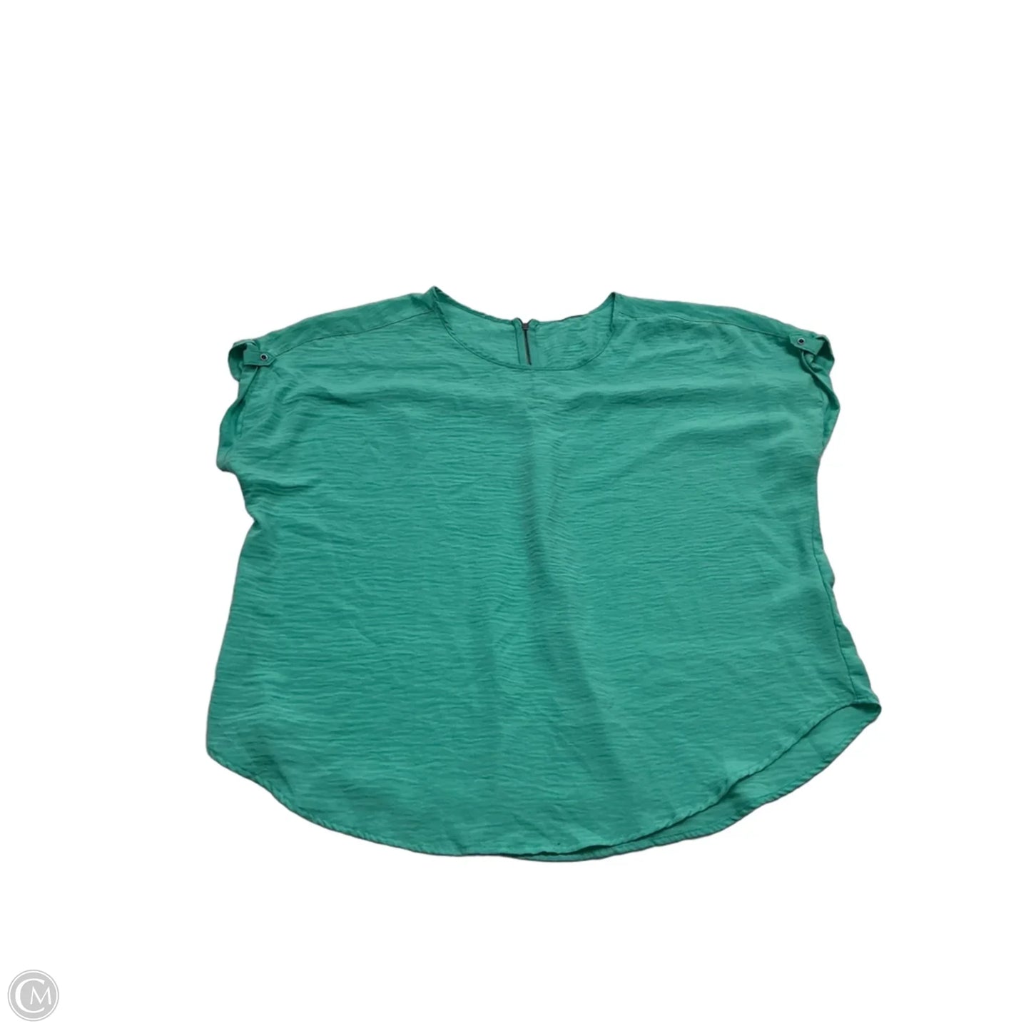Top Short Sleeve By Maurices In Blue, Size: 2x
