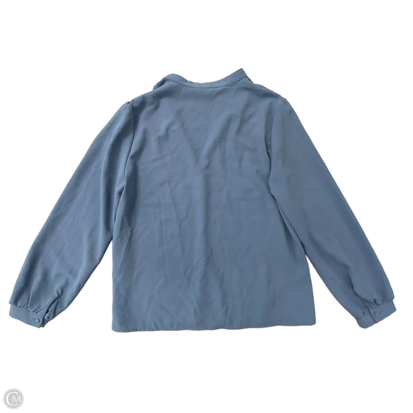 Top Long Sleeve By Shein In Blue, Size: L