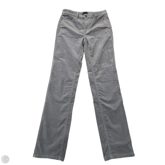 Pants Corduroy By Talbots In Grey, Size: 2