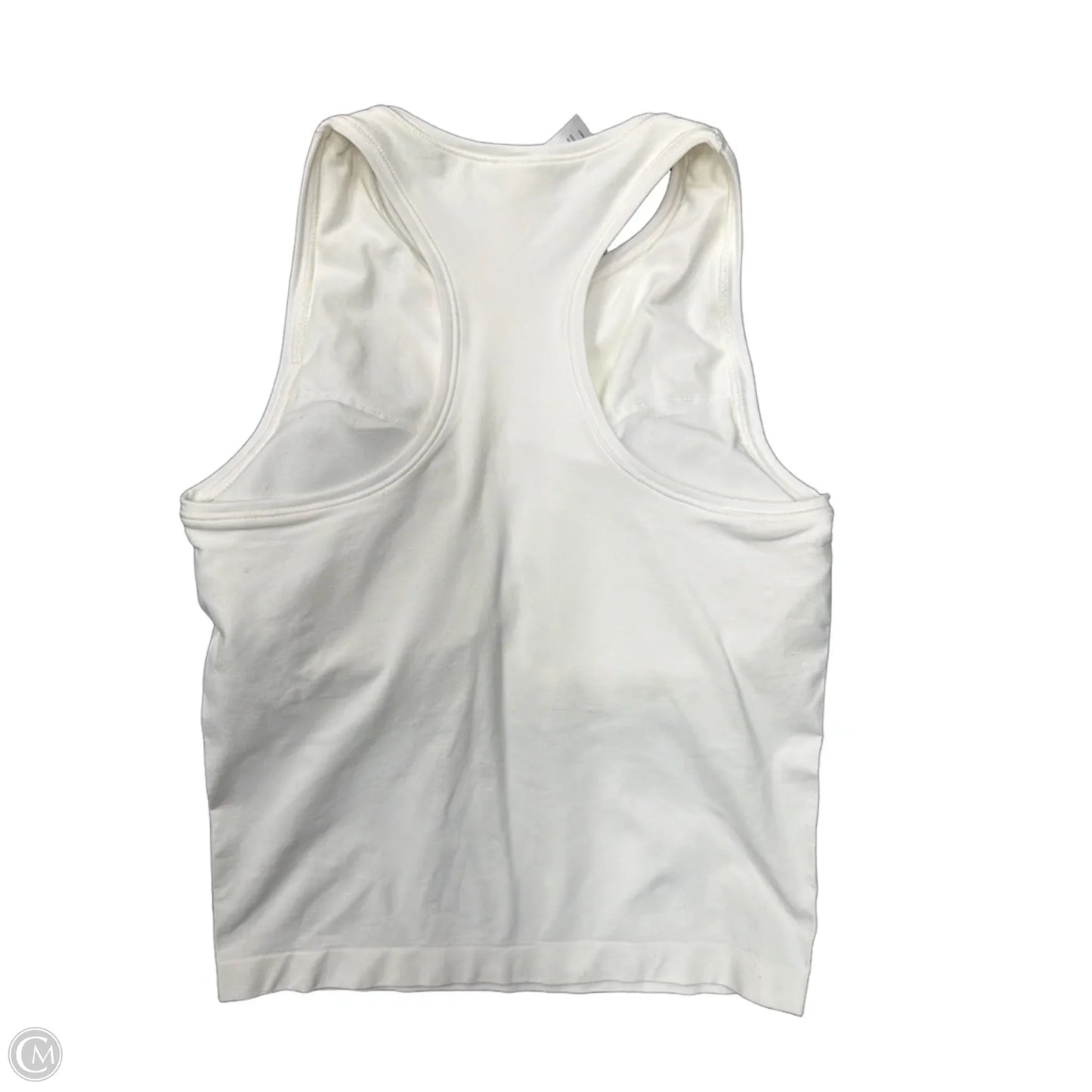Athletic Tank Top By Yogalicious In White, Size: M