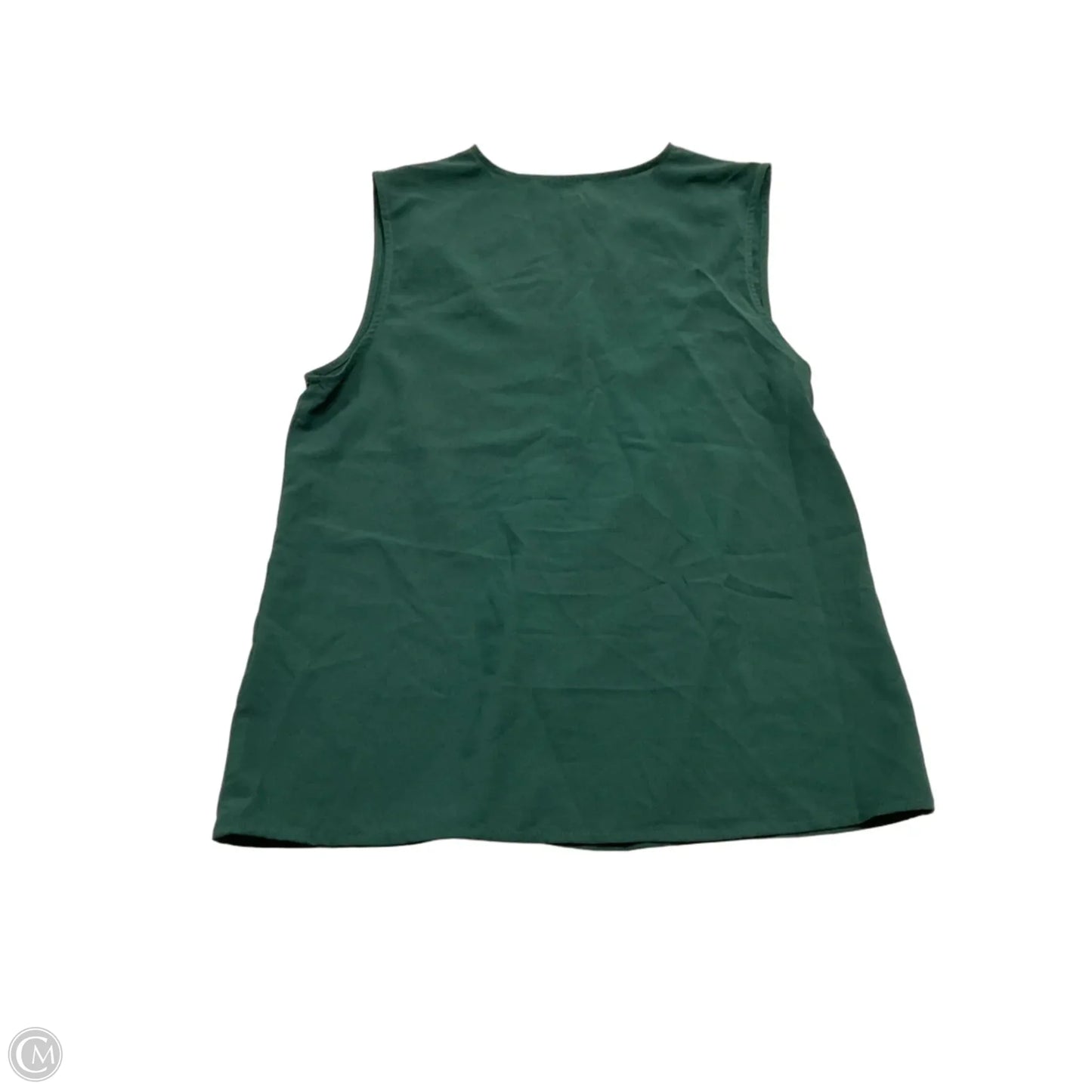 Top Sleeveless By Clothes Mentor In Green, Size: L