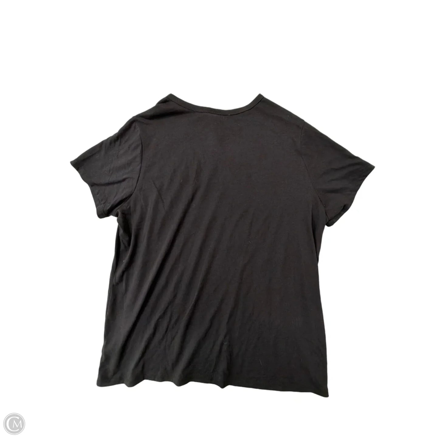 Top Short Sleeve By Torrid In Black, Size: 2x