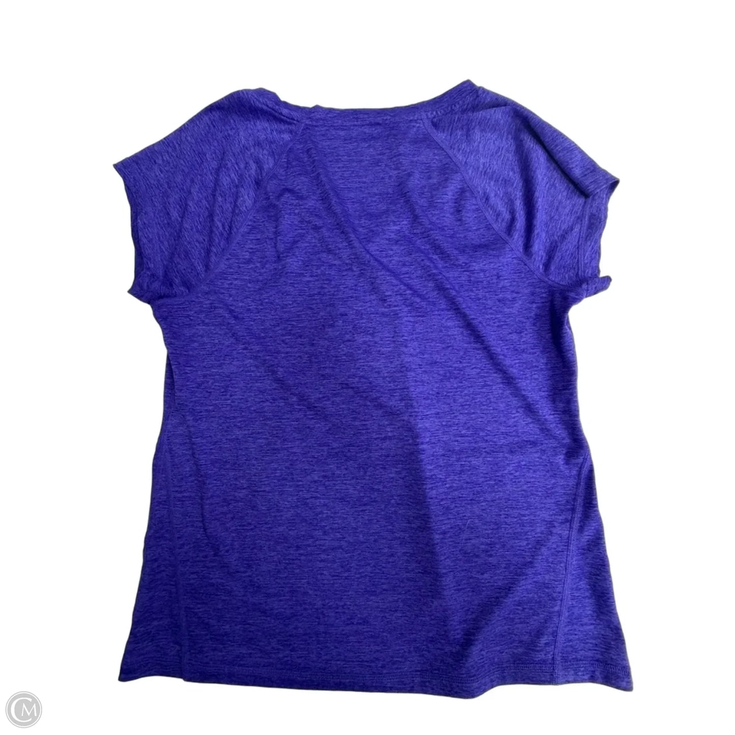 Athletic Top Short Sleeve By Ideology In Blue, Size: L
