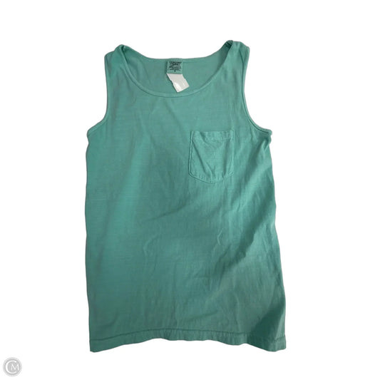 Top Sleeveless By Comfort Colors In Blue, Size: S
