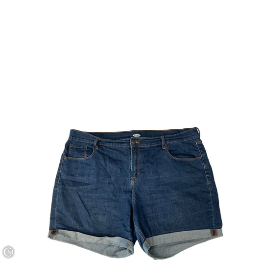 Shorts By Old Navy In Blue Denim, Size: 18