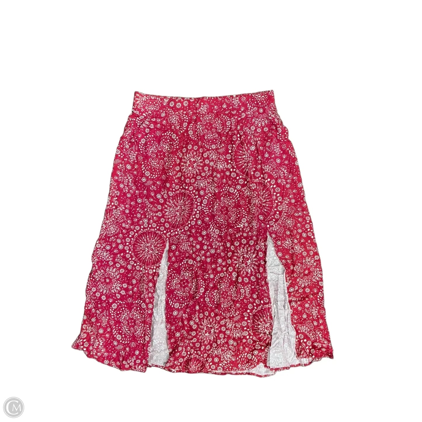Skirt Maxi By Torrid In Pink & White, Size: 2x