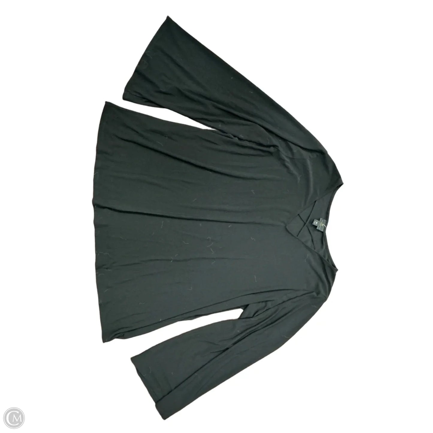 Top Long Sleeve By Worthington In Black, Size: 2x