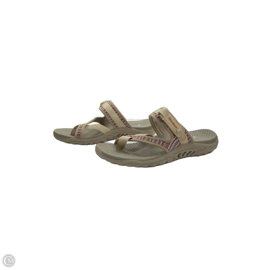 Sandals Flats By Skechers In Multi-colored, Size: 10