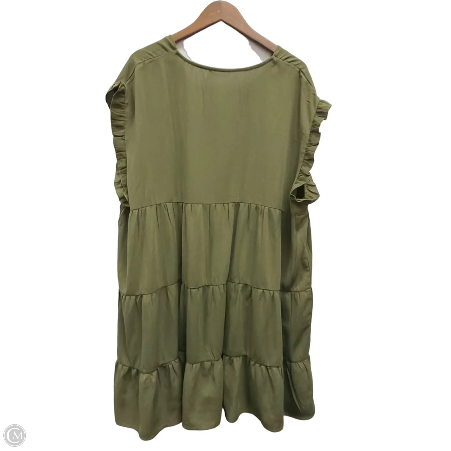 Dress Casual Midi By Shein In Green, Size: 4x