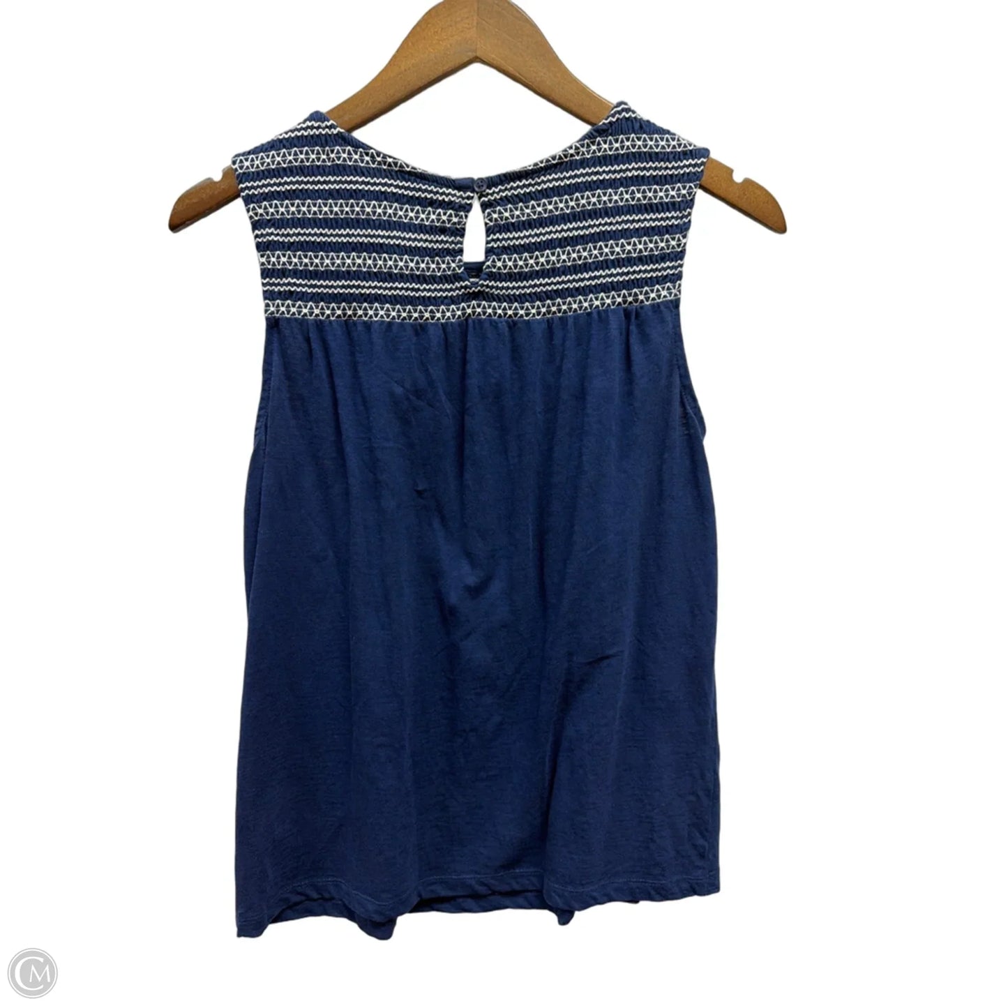 Top Sleeveless By St Johns Bay In Navy, Size: Xs