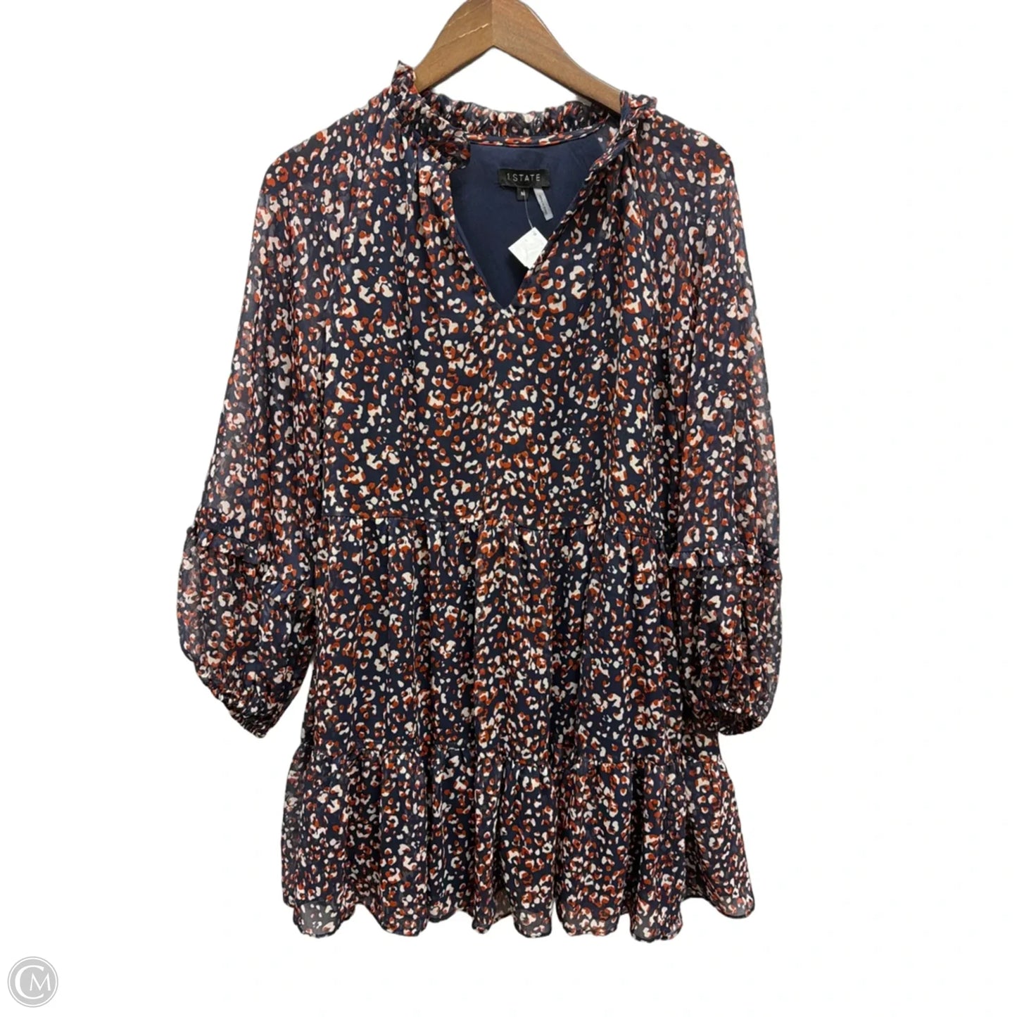 Dress Casual Midi By 1.state In Animal Print, Size: M