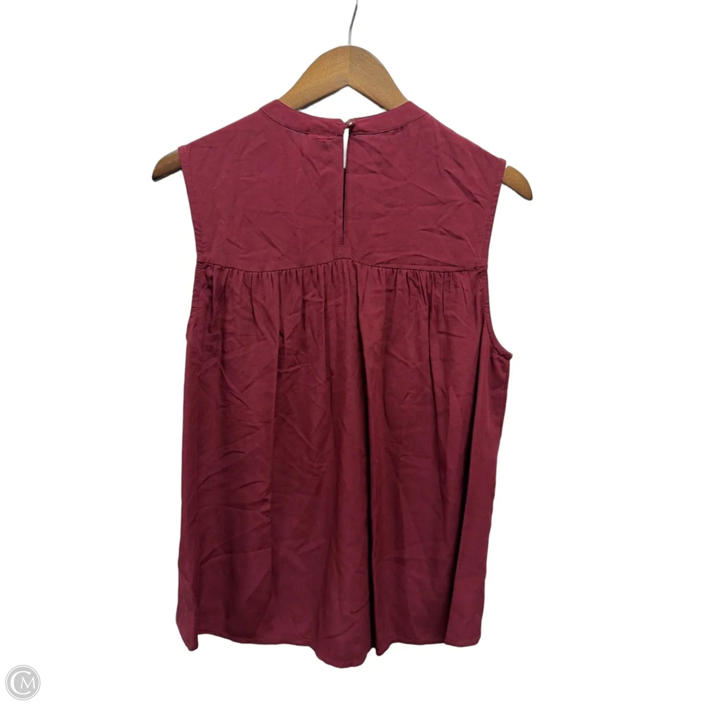 Top Sleeveless By Old Navy In Maroon, Size: M