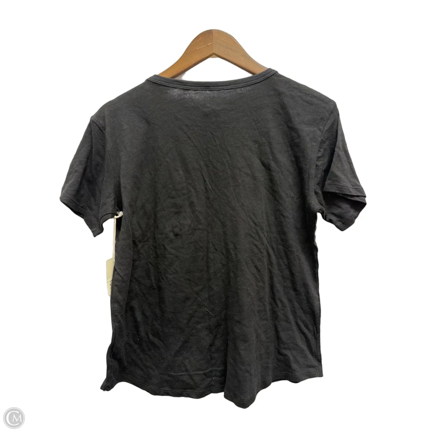 Top Short Sleeve Basic By Ana In Black, Size: M