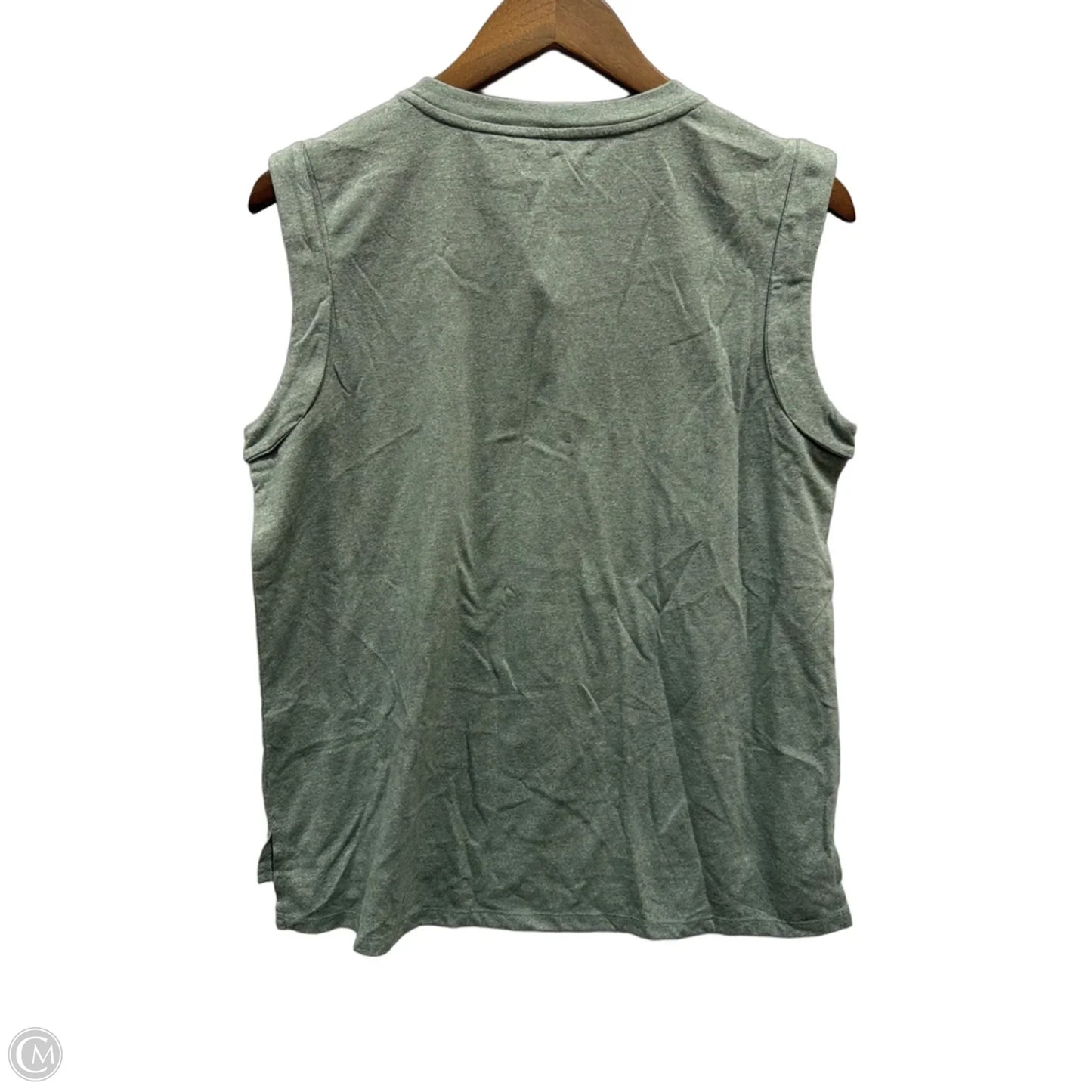 Top Sleeveless By Maurices In Green, Size: M