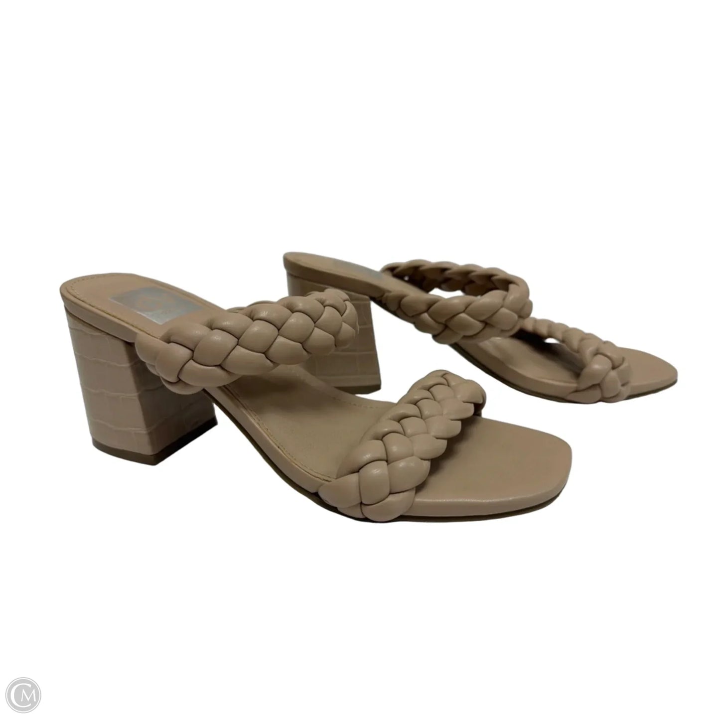 Shoes Heels Block By Dolce Vita In Camouflage Print, Size: 7.5