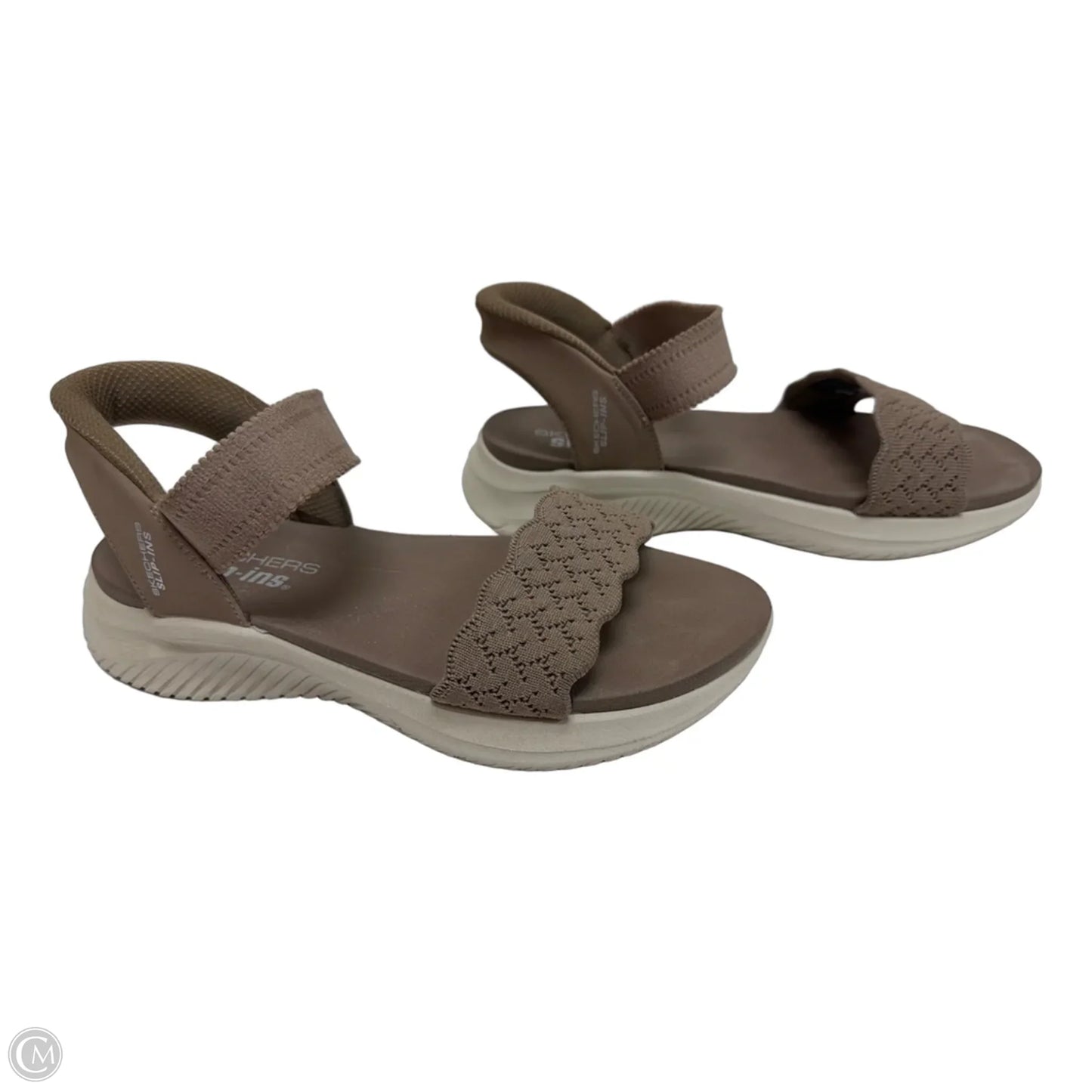 Sandals Flats By Skechers In Brown, Size: 8