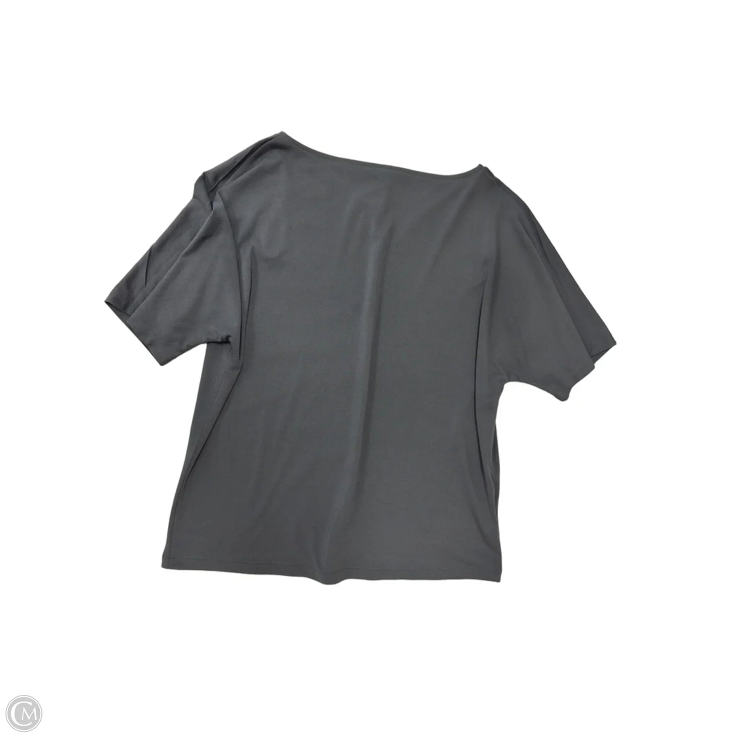 Top Short Sleeve Basic By H&m In Grey, Size: Xs