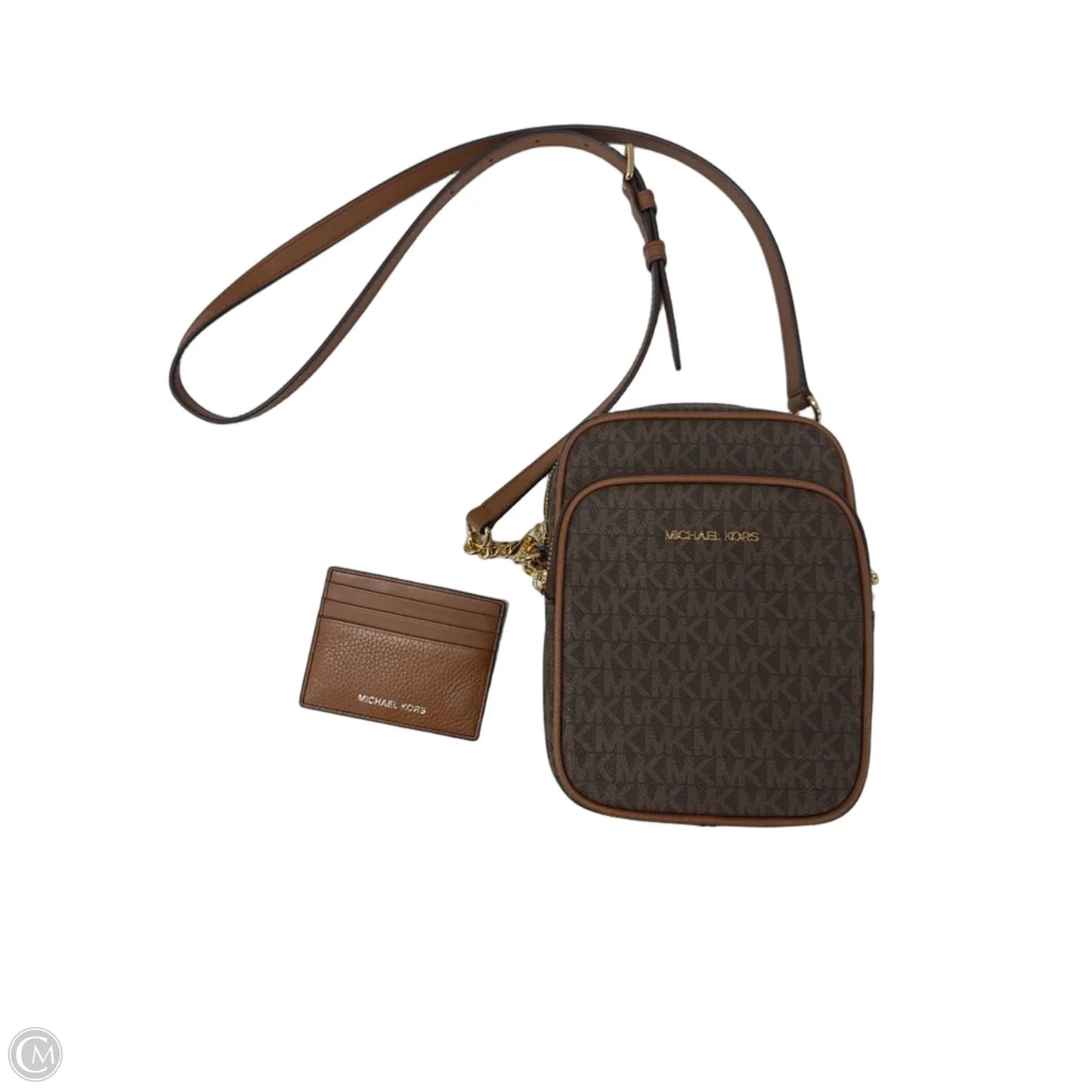 Crossbody Designer By Michael Kors, Size: Medium