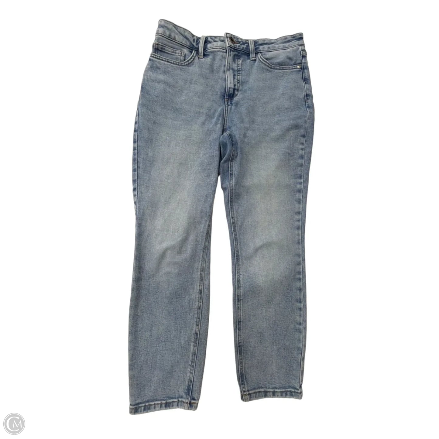 Jeans Straight By Lc Lauren Conrad In Blue Denim, Size: 10