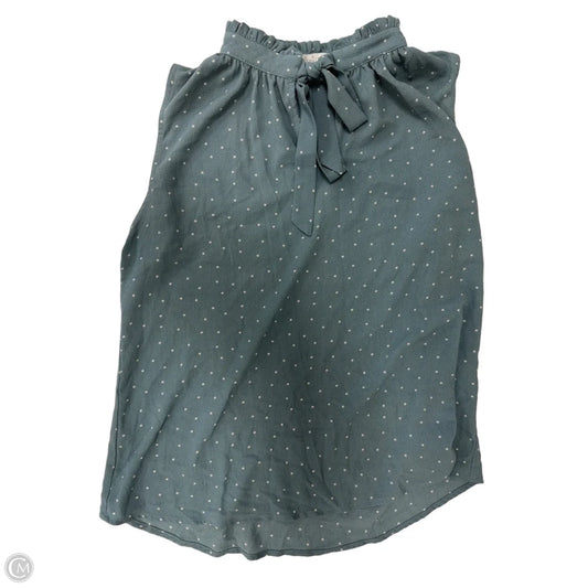 Top Sleeveless By Clothes Mentor In Polkadot Pattern, Size: M