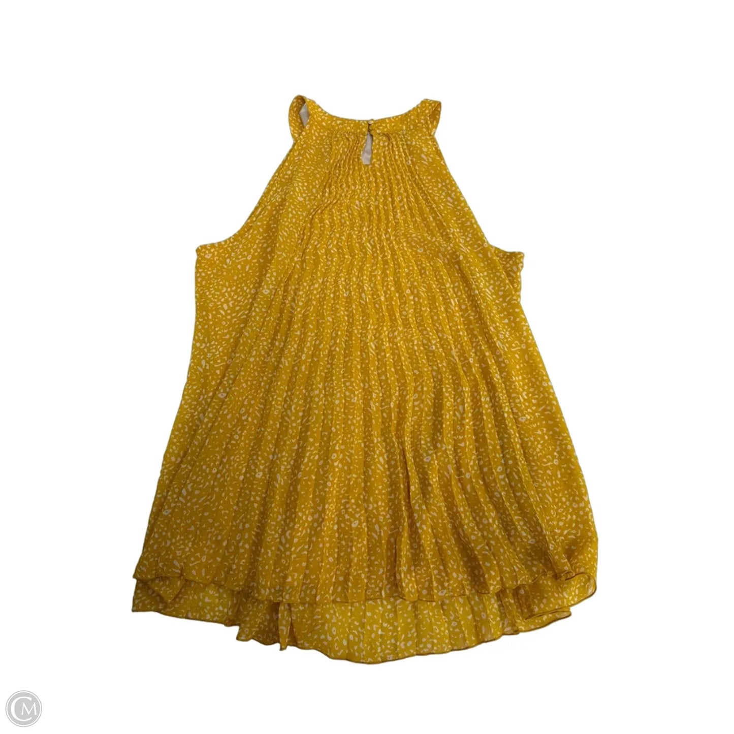 Tank Top By Alfani In Yellow, Size: Xl