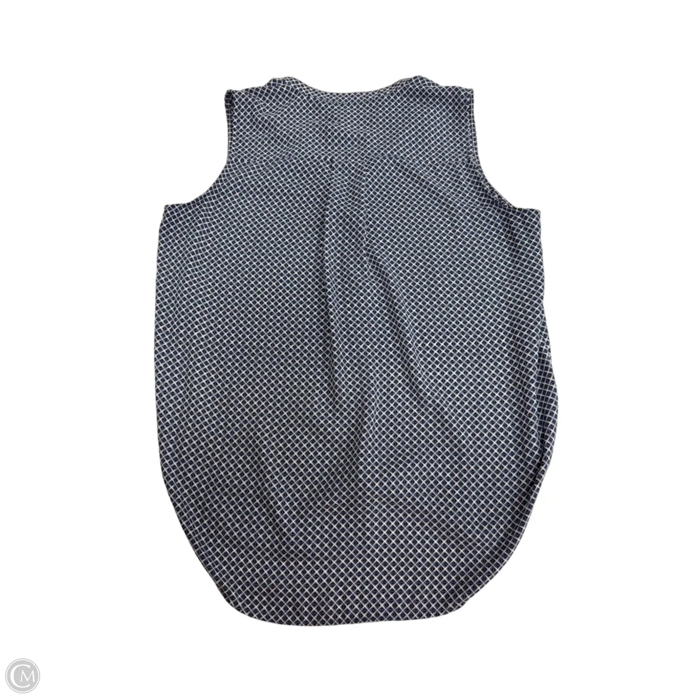 Top Sleeveless By Not Your Daughters Jeans In Blue, Size: M