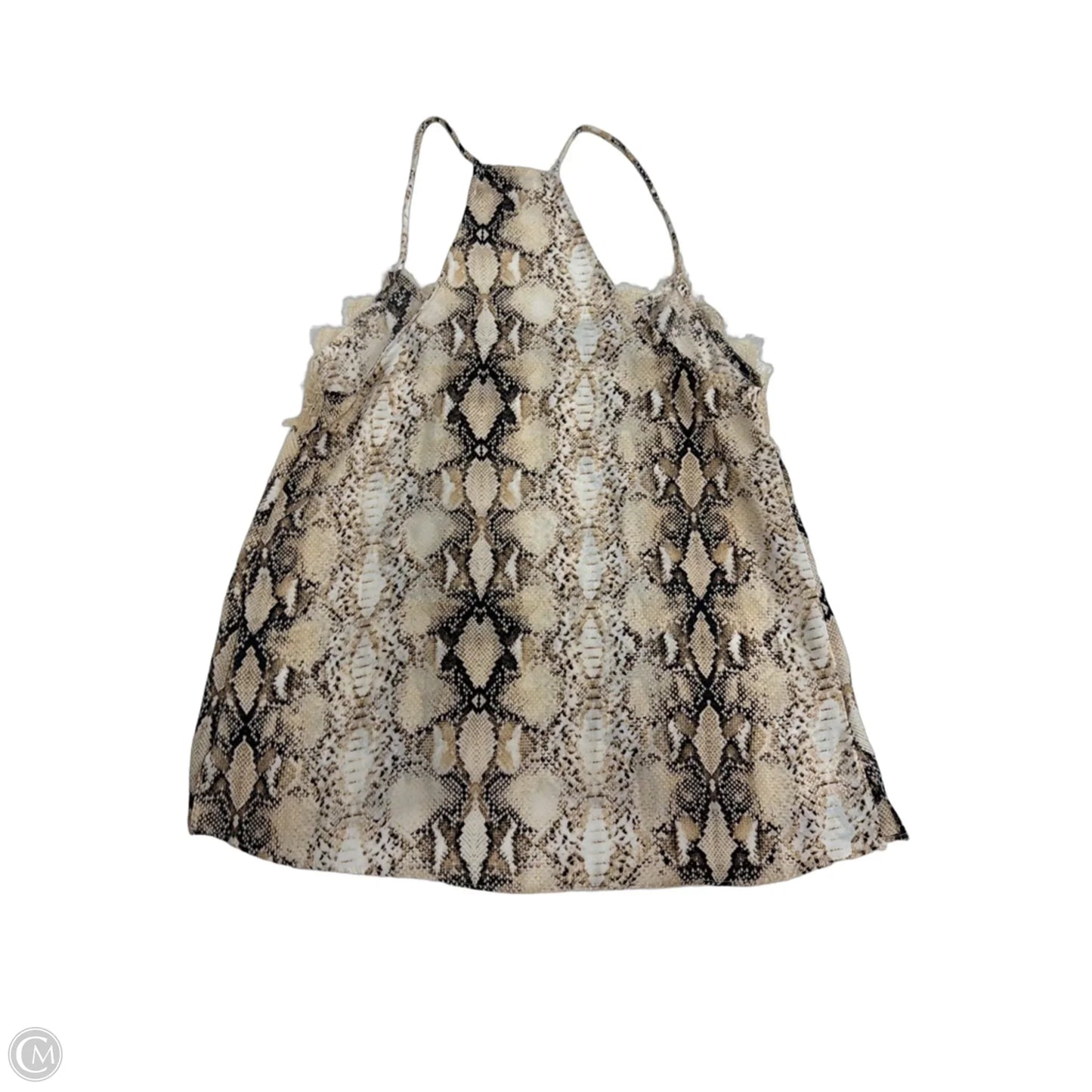 Tank Top By Clothes Mentor In Animal Print, Size: S