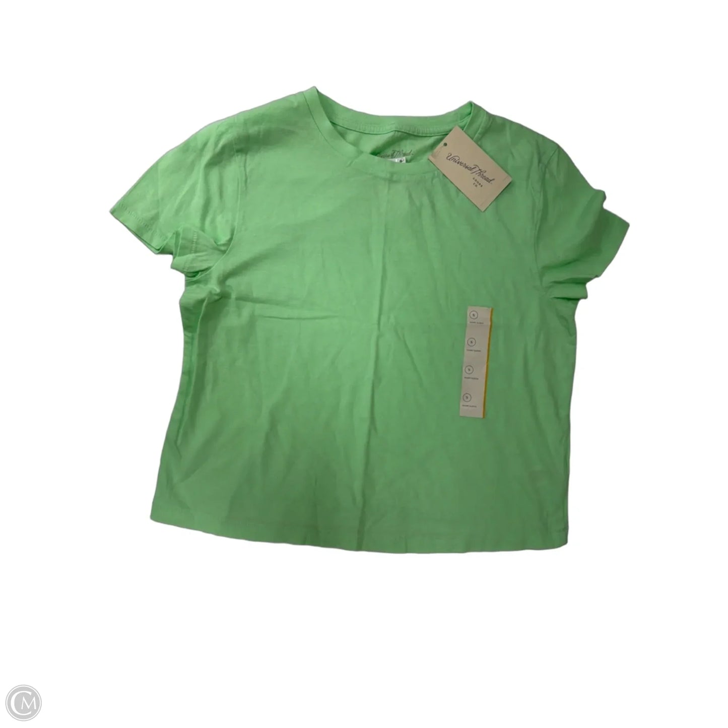 Top Short Sleeve Basic By Universal Thread In Green, Size: S