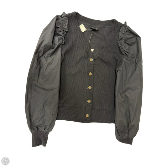 Top Long Sleeve By Who What Wear In Black, Size: S