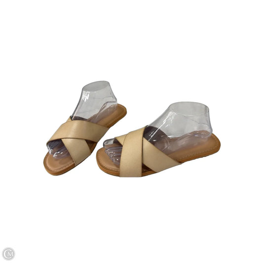 Sandals Flats By Old Navy In Brown, Size: 8