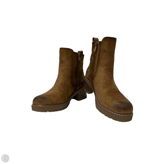 Boots Ankle Heels By Pierre Dumas In Brown, Size: 9