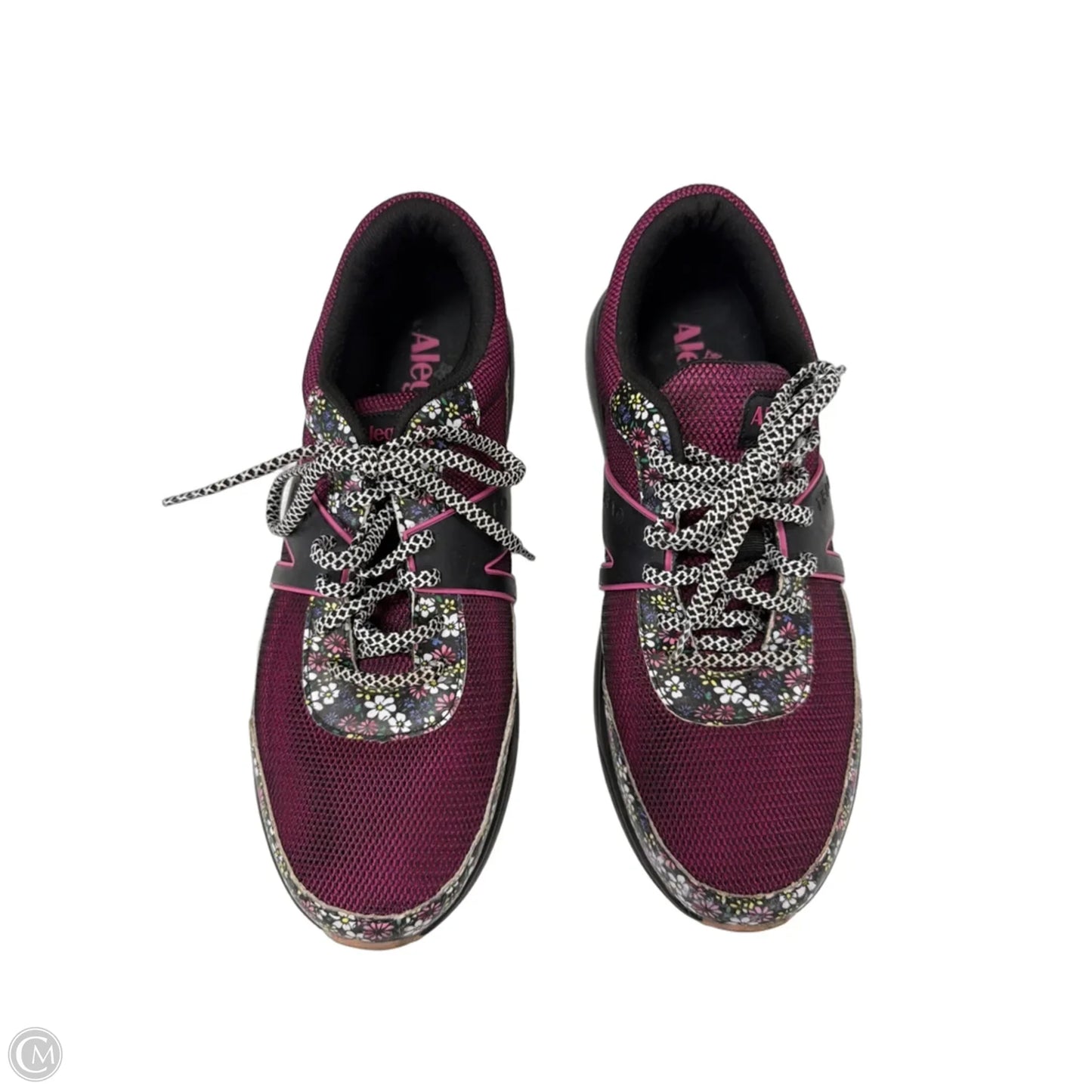 Shoes Sneakers By Alegria In Floral Print, Size: 9
