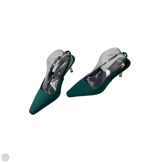 Shoes Heels Stiletto By Clothes Mentor In Green, Size: 9