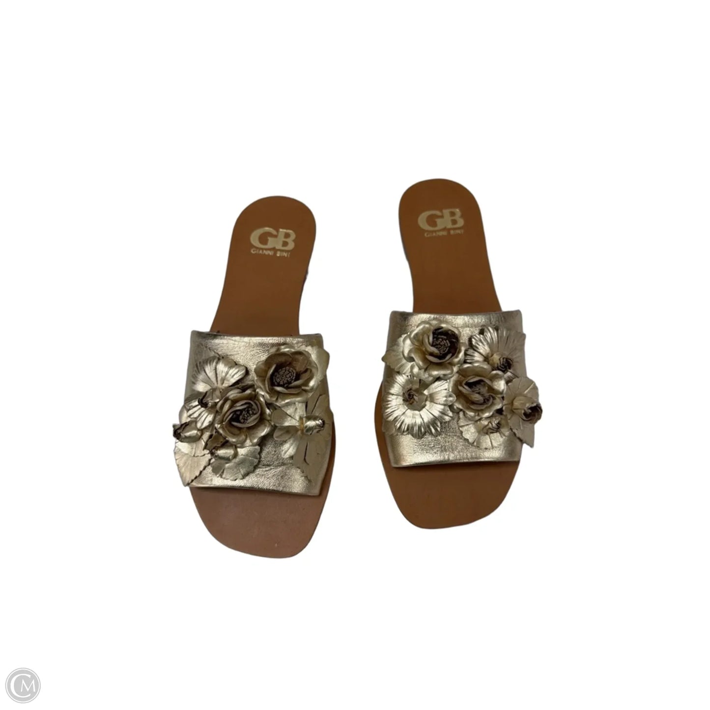 Sandals Flats By Gianni Bini In Gold, Size: 7.5