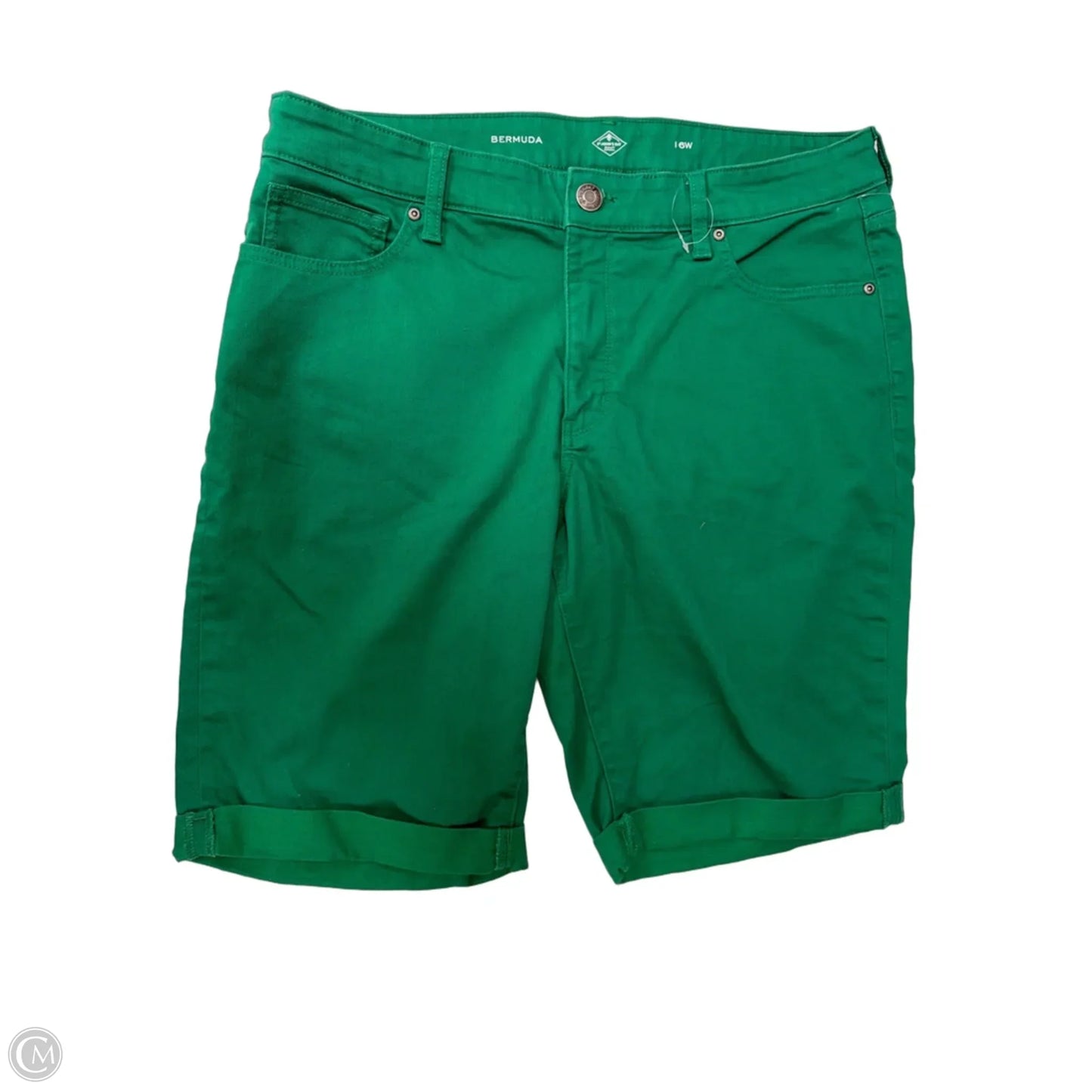 Shorts By St Johns Bay In Green, Size: 16