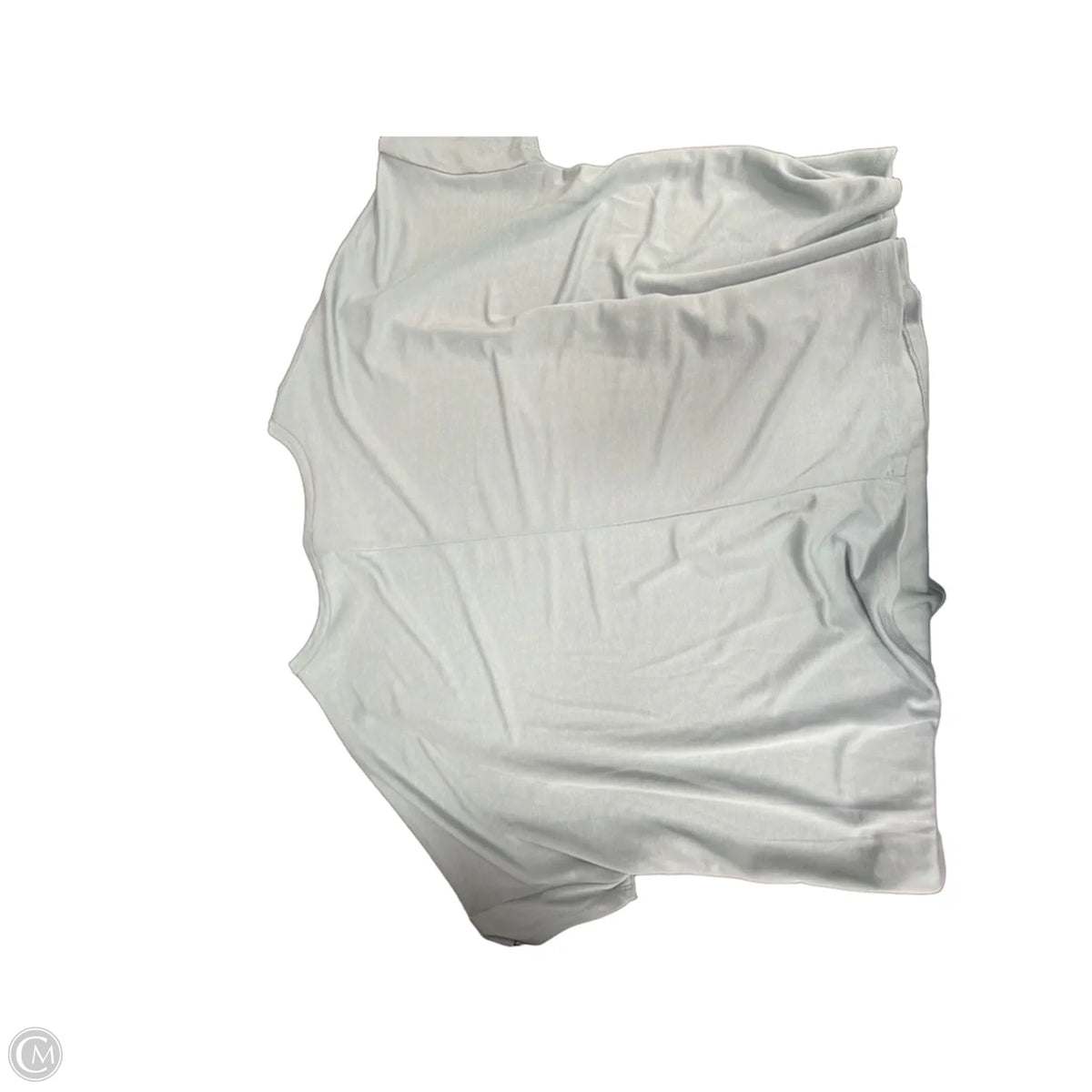 Top Short Sleeve Basic By Cable And Gauge In Blue, Size: 2x