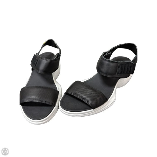 Sandals Flats By Sorel In Black, Size: 7