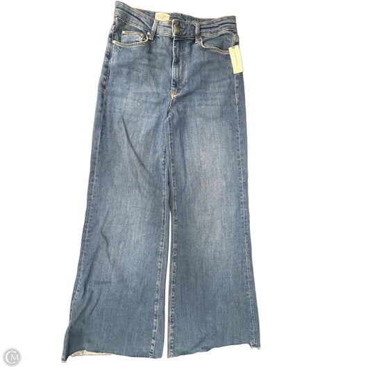Jeans Wide Leg By Pilcro In Blue Denim, Size: 6