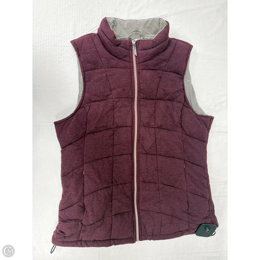 Vest Puffer & Quilted By Clothes Mentor In Purple, Size: Xl